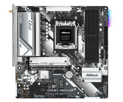 Picture of ASRock A620M PRO RS WiFi Supports AMD Socket AM5 Ryzen 7000 Series Processors