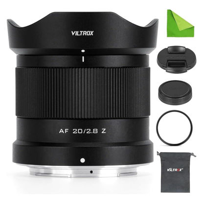 Picture of VILTROX 20mm F2.8 f/2.8 Z-Mount Lens, Full Frame Wide Angle Prime Auto Focus Lens for Nikon Z-Mount Cameras ZF Z8 Z9 Z6 Z7 Z6II Z7II Z5 Z5II ZFC Z30