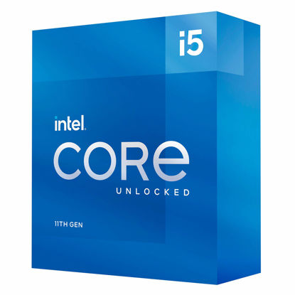 Picture of Intel® Core™ i5-11600K Desktop Processor 6 Cores up to 4.9 GHz Unlocked LGA1200 (Intel® 500 Series & Select 400 Series Chipset) 125W