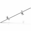 Picture of ShowMaven 2 Packs Heavy Duty C-Stand Light Stand with 4ft/120cm Holding Arm & Grip Heads for Studio Video Reflector, Monolight and Other Photographic Equipment