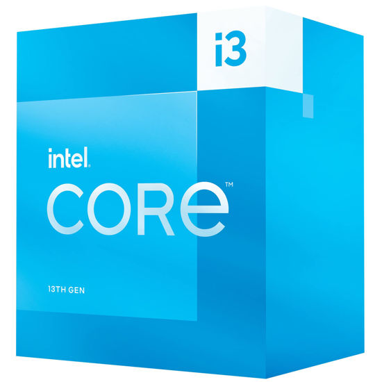 Picture of Intel Core i3-13100 Desktop Processor 4 cores (4 P-cores + 0 E-cores) 12MB Cache, up to 4.5 GHz