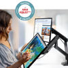 Picture of Dual Monitor Arm, Dual Monitor Mount, Dual Monitor Desk Mount up to 32 Inch Computer Screens, Dual Monitor Stand VESA Mount, Monitor Mount & Monitor Arms for 2 Monitors, Computer Monitor Arms in Black