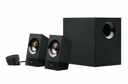 Picture of Logitech Z533 2.1 Multimedia Speaker System with Subwoofer, Powerful Sound, Booming Bass, 3.5mm Audio and RCA Inputs, PC/PS/Xbox/TV/Smartphone/Tablet/,Black