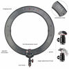 Picture of 18 Inch Ring Light with Tripod Stand, Dimmable 58W 5500K LED Circle Light for TikTok/Live Stream/Makeup/YouTube with Carrying Bag,Compatible Camera and Phone