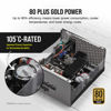 Picture of CORSAIR RM1000x Fully Modular ATX Power Supply - 80 PLUS Gold - Low-Noise Fan - Zero RPM - Black