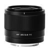 Picture of VILTROX 20mm f2.8 FE, 20mm f/2.8 e-Mount Full Frame AF Lens for Sony e Mount, Prime Wide Angle Lens for Sony e Mount a7cr a7cii a7c a6700 zv-e100 a6600 a6400 a7iv a7iii