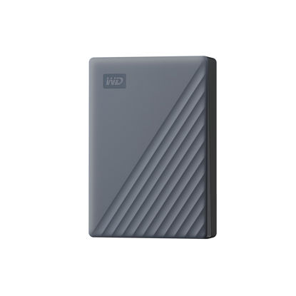 Picture of WD 6TB My Passport Portable Hard Drive, Works with USB-C and USB-A, Windows PC, Mac, Chromebook, Gaming Consoles, and Mobile Devices, Backup Software and Password Protection - WDBY3J0060BGY-WESN