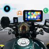 Picture of Motorcycle Carplay and Android Auto Waterproof 5-inch Touch Screen, Support Voice Wake-up GPS Navigation, Motorcycle carplay with Camera, Motorcycle DVR System Support Dual Bluetooth