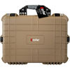 Picture of Eylar 20 Inch Large Protective Camera Hard Case Water and Shock Proof With Foam Tan