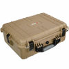 Picture of Eylar 20 Inch Large Protective Camera Hard Case Water and Shock Proof With Foam Tan