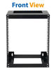 Picture of 12U Wall Mount Rack Open Frame 19" Server Equipment 18 inches Depth 2 Post Network Cabinet by Tedgetal