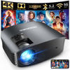 Picture of GooDee Projector 4K With WiFi And Bluetooth Supported, FHD 1080P Mini Projector For Outdoor Moives, 5G Video Projector For Home Theater Dolby Audio Zoom Portable Projector TV Stick PPT (YG600 Plus)