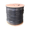 Picture of FiveStarCable RG59 1000 ft. Siamese Coaxial CCTV - Combo 20 AWG RG59 Video + 18/2 18AWG Power Cable Color Black