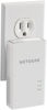 Picture of NETGEAR Powerline adapter Kit, 1000 Mbps Wall-plug, 1 Gigabit Ethernet Ports (PL1000-100PAS), White, 2 Count (Pack of 1)