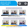 Picture of ZKEEZM Light Box Photography 20"x20" with 160LED Lights and 6 Color Backdrops Photo Box with Lights, Foldable Light Box with Adjustable Brightness, 3000-6500K Dimmable Portable Picture Box Shooting