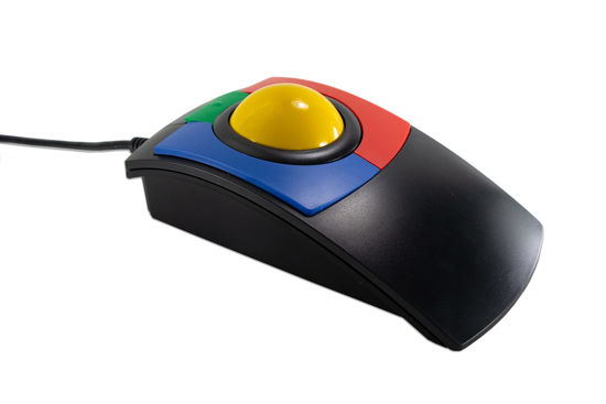 Picture of X-keys O-Trac Primary Trackball Mouse USB/PS2 with Opto-Mechanical Tracking for cursor Control, Made in USA