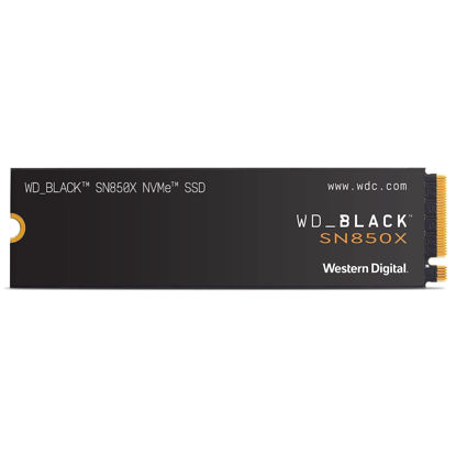 Picture of WD_BLACK 2TB SN850X NVMe Internal Gaming SSD Solid State Drive - Gen4 PCIe, M.2 2280, Up to 7,300 MB/s - WDS200T2X0E