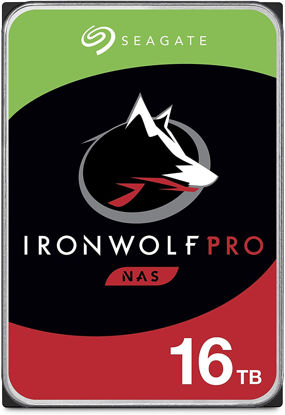 Picture of Seagate IronWolf Pro ST16000NE000 16 TB Hard Drive - 3.5" Internal - SATA (SATA/600) (Renewed)