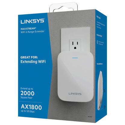 Picture of Linksys RE7350 Dual-Band Wi-Fi 6 Wireless Range Extender