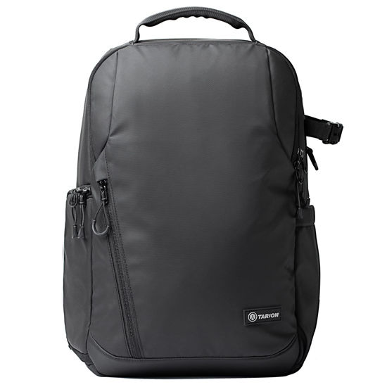 Picture of TARION Small Camera Backpack Bag Waterproof - Photography Backpack Slim Camera Bag with Laptop Compartment Raincover Large Capacity for Photographer DSLR SLR Mirrorless Camera Lens Tripod Black TR-L