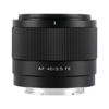 Picture of VILTROX AF 40mm f2.5 FE Full Frame Lens for Sony, 40mm f/2.5 Prime e Mount Lens for Sony a7cr a7ii a9iii a7cii a7rv a6700 a7iv a7iii ZV-E10 II a6600 a6400