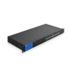 Picture of Linksys LGS124P 24 Port Gigabit Unmanaged Network PoE Switch with 12 PoE+ Ports @ 120W for Business, Office, IP Surveillance - Ethernet Switch Hub with Metal Housing