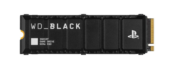 Picture of WD_BLACK 2TB SN850P NVMe M.2 SSD Officially Licensed Storage Expansion for PS5 Consoles, up to 7,300MB/s, with heatsink - WDBBYV0020BNC-WRSN