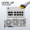 Picture of MSI MAG 850GL PCIE 5 White Gaming Power Supply - Full Modular - 80 Plus Gold Certified 850W - Compact Size - ATX PSU