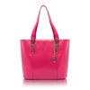 Picture of McKlein SAVARNA Fuchsia Genuine Leather Tote with Tablet Pocket, Large (97573)