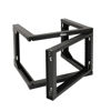 Picture of Tecmojo 6U Wall Mount Open Frame Network Rack, Swing Out Hinged Door 18 Inch Depth, Holds Network Servers and AV Equipment, Easy Rear Access to Equipment, Door Opens 180 Degrees from Either Side