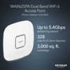 Picture of NETGEAR Cloud Managed Wireless Access Point (WAX625PA) - WiFi 6 Dual-Band AX5400 Speed | Up to 328 Client Devices | 802.11ax | Insight Remote Management | PoE+ Powered or Included AC Adapter