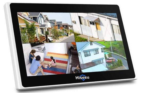 Picture of Hiseeu Mini 10inch Wireless Camera NVR, All-in-one NVR Only Compatible Wireless Security Cameras, 24/7 Hours Recordings, Selected Zone