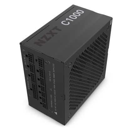 Picture of NZXT C1000 PSU (2022) - PA-0G1BB-US - 1000 Watt PSU - 80+ Gold Certified - Fully Modular - Sleeved Cables - ATX Gaming Power Supply