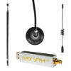 Picture of Nooelec NESDR Smart XTR v2 HF Bundle: 300Hz-2.3GHz Software Defined Radio Set for LF/HF/UHF/VHF. Includes NESDR Smart XTR v2 RTL-SDR, Ham It Up Plus v2 Upconverter, 3 Antennas, Balun, Adapters