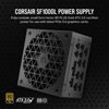 Picture of Corsair 1000W Fully Modular SFX Power Supply - ATX 3.0, PCIe 5.0, Quiet 120mm Fan, 80 Plus Gold, Zero RPM Mode, 105°C Capacitors - Black