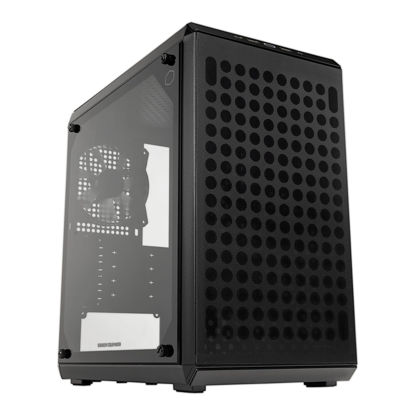 Picture of Cooler Master Q300L V2 Micro-ATX Tower, Magnetic Patterned Dust Filter, USB 3.2 Gen 2x2 (20GB), Tempered Glass, CPU Coolers Max 159mm, GPU Max 360mm, Fully Ventilated Airflow (Q300LV2-KGNN-S00)