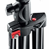 Picture of Manfrotto 1005BAC 107" Air Cushioned Aluminum Ranker Light Stand with 3-Sections & 2 Risers, Black