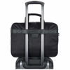 Picture of Kenneth Cole Reaction Keystone 1680d Polyester Dual Compartment 17" Laptop Business Portfolio, Black