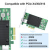 Picture of 10Gtek 10Gb PCI-E NIC Network Card, Single Copper RJ45 Port, with Intel X550-AT2 Controller, PCI Express Ethernet LAN Adapter Support Windows Server/Linux/ESX, Compare to Intel X550-T1