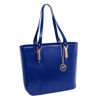 Picture of McKlein Leather Tablet Tote, Navy