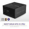 Picture of NZXT C850 Gold ATX 3.1 - Fully Modular Low-Noise PC Gaming Power Supply - 850 Watts - 80 Plus Gold - 12V-2x6 Connector - Zero Fan Mode - 100% Japanese Capacitors - Black