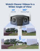 Picture of REOLINK 4K WiFi Security Camera with Ultra-Wide Angle, 2.4/5 GHz Plug-in WiFi Outdoor Camera, Smart Human/Vehicle/Pet Detection, Color Night Vision, Two-Way Audio, IP66 Waterproof, Duo 2 WiFi