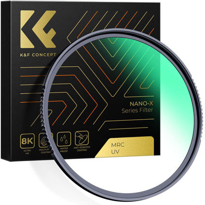 Picture of K&F Concept 127mm MC UV Lens Protection Filter with 28 Multi-Layer Coatings HD/Waterproof/Scratch Resistant Ultra-Slim UV Filter for 127mm Camera Lens