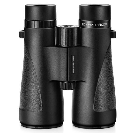 Picture of EEDABROS 12×50 UHD Binoculars for Adults High Powered with ED Glass- Large View Binoculars with Clear Low Light Vision - Lightweight Waterproof Binoculars for Bird Watching Hunting Stargazing