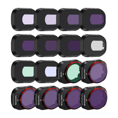 Picture of Freewell 16Pack Mega ND, ND/PL, CPL, UV, Snow Mist 1/4, Light Pollution Filters Compatible with Mini 4 Pro