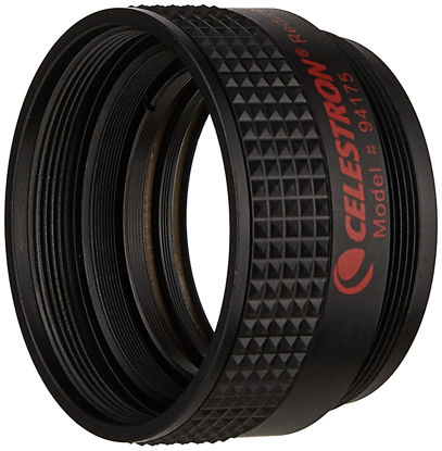 Picture of Celestron - Focal Reducer & Field Corrector Imaging Accessory - Reduces Focal Length & Ratio 37% - f/10 to f/6.3 - Ideal for Deep-sky Observing & Astroimaging - Works w/Schmidt-Cassegrain Telescopes