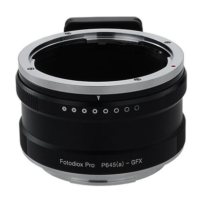 Picture of Fotodiox Pro Lens Adapter Compatible with Pentax 645 FA and DFA Lenses to Fujifilm GFX G-Mount Cameras