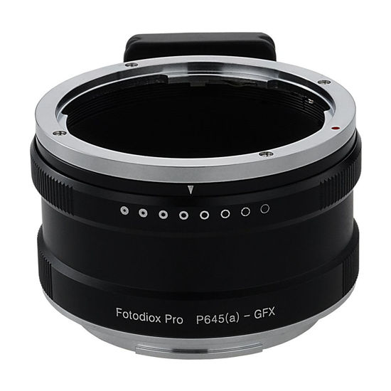 Picture of Fotodiox Pro Lens Adapter Compatible with Pentax 645 FA and DFA Lenses to Fujifilm GFX G-Mount Cameras