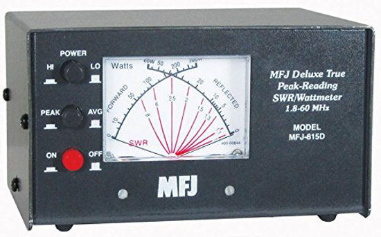 Picture of MFJ-815D MFJ-815 Original MFJ Enterprises HF + 6M Peak Reading SWR/Wattmeter