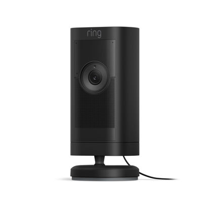 Picture of Ring Stick Up Cam Pro Plug-In | Two-Way Talk with Audio+, 3D Motion Detection with Bird’s Eye Zones, and 1080p HDR Video & Color Night Vision (2023 release), Black